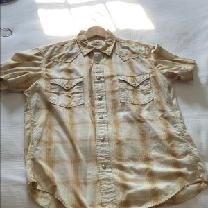 Lucky Brand men’s short sleeved shirt, size m